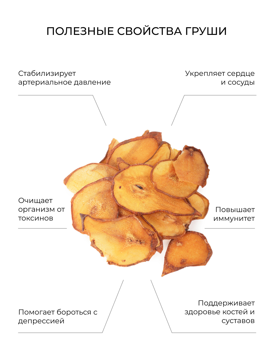 Натуральные фруктовые чипсы 